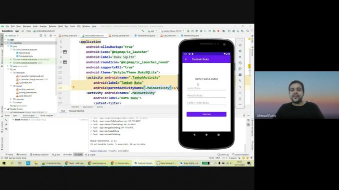 [ Record Pengajaran ] Android : CRUD SQLite - Part 1. Membuat Layout ...